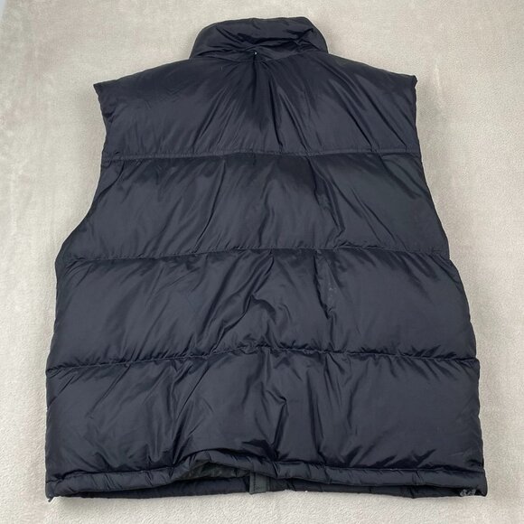 American Eagle Outfitters Mens Vest XL Quilted Full Zip Outdoors Winter Black - Picture 14 of 14